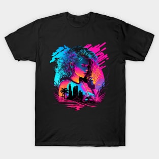Synthwave design T-Shirt